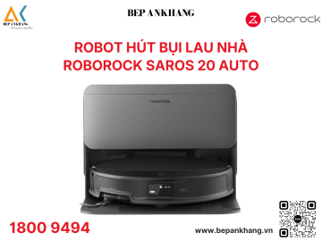 Robot Hút Bụi Lau Nhà Roborock Saros 20 auto - Tự động cấp xả nước